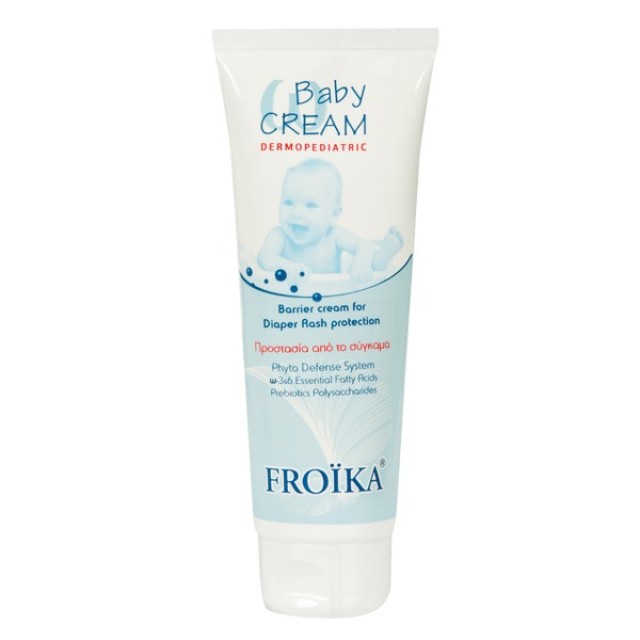 Froika Baby Cream Αδιάβροχη Κρέμα Φραγμού για κάθε αλλαγή πάνας, 12...