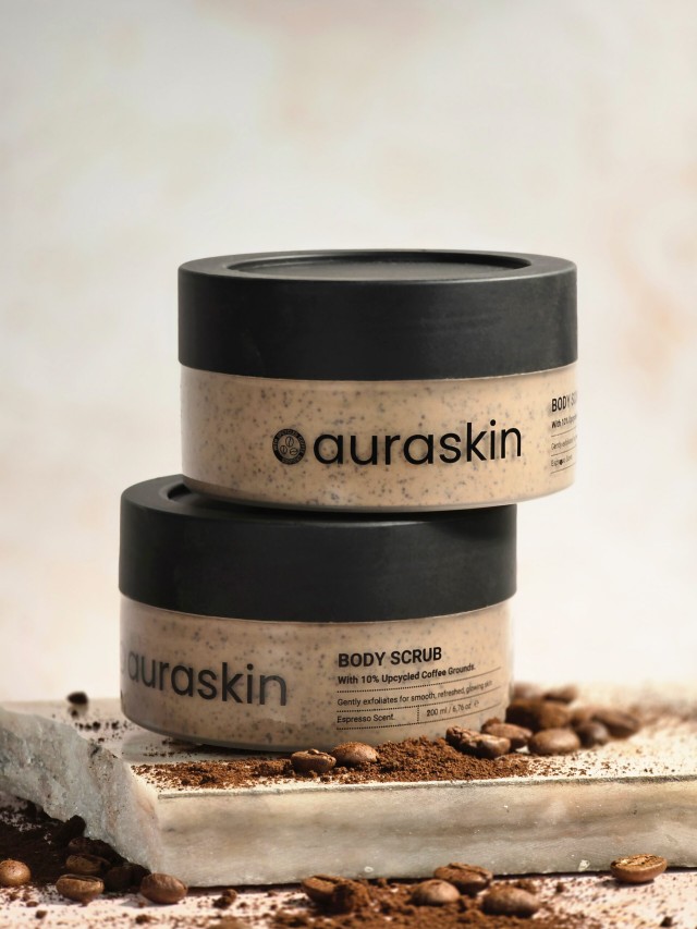 Auraskin Body Scrub Espresso Απολεπιστικό Σώματος με Εσπρέσσο, 200ml