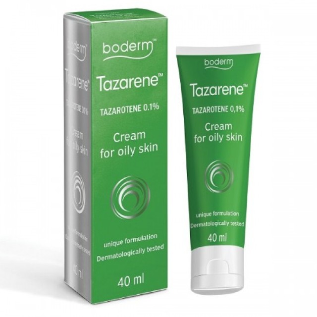 Boderm Tazarene Cream (With Tazarotene 0,1%), 40ml