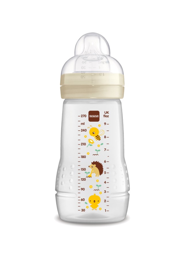 Mam Easy Active Bottle Πλαστικό Μπιμπερό με Θηλή Σιλικόνης Unisex 2+ Μηνών, 270ml