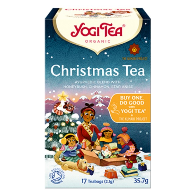 Yogi Tea Christmas Tea Χριστουγεννιάτικο Αφέψημα, 17x2.1g