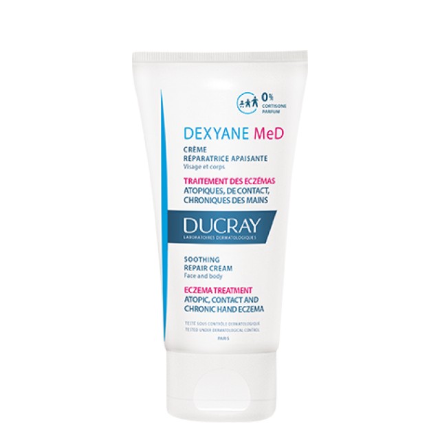 Ducray Dexyane MeD Κρέμα με Επανορθωτική και Καταπραϋντική Δράση - Πρόσωπο και Σώμα 100ml