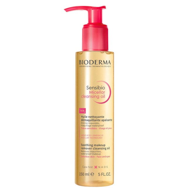 Bioderma Sensibio Micellar Cleansing Oil Έλαιο Καθαρισμού Προσώπου, 150ml