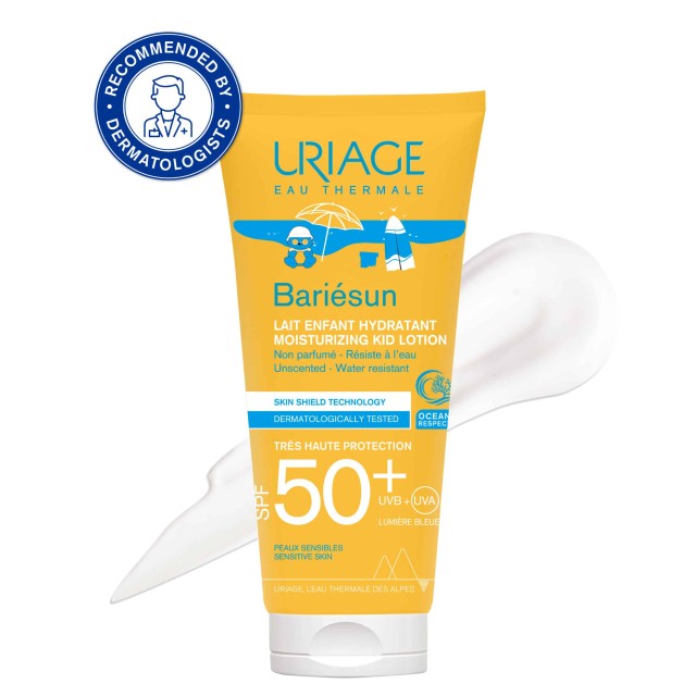 Uriage Bariesun Kids Παιδική Ενυδατική Λοσιόν Προσώπου Πολύ Υψηλής Προστασίας SPF50+, 100ml
