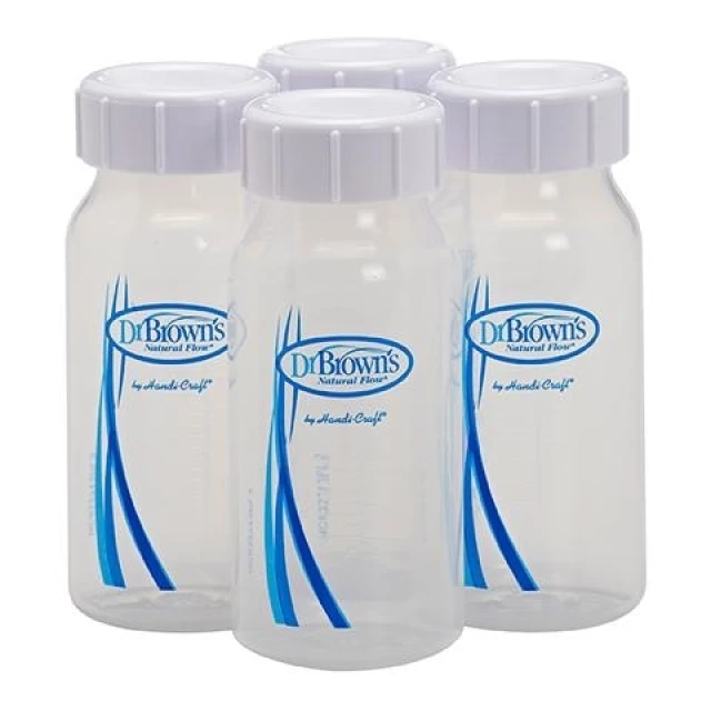 Dr. Browns Breast Milk Collection Bottles, 4 Pieces