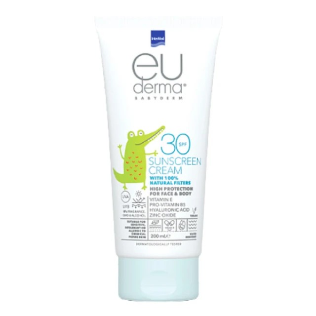 Intermed Euderma Baby Natural Filters Spf30 Βρεφικό Αντηλιακό Γαλάκ...