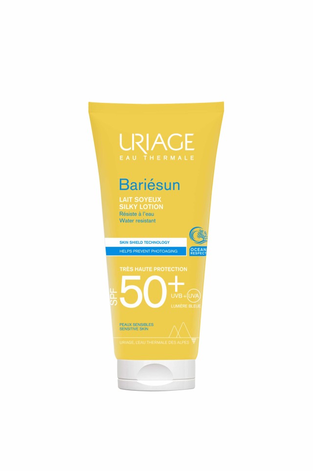 Uriage Bariesun Silky Lotion SPF50+ Αντηλιακή Λοσιόν με Ελαφριά Υφή για Πρόσωπο & Σώμα 100ml