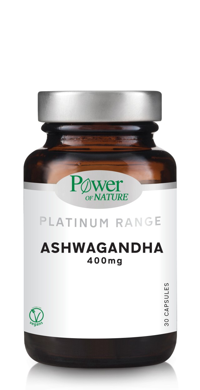 Power Health Platinum Ashwagandha 400mg, 30 Κάψουλες