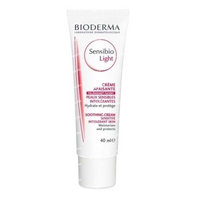 Bioderma Sensibio Light Soothing Cream Sensitive Intolerant Skin 40ml