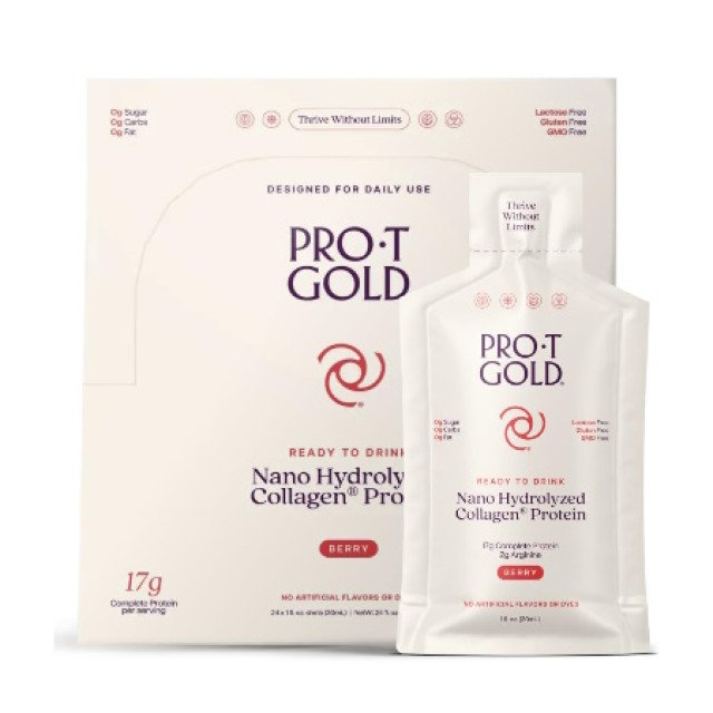 ProT GOLD Liquid Protein Συμπυκνωμένο Συμπλήρωμα Διατροφής Πρωτεϊνώ...