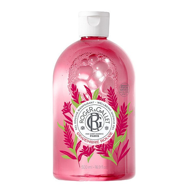 Roger & Gallet Gingembre Rouge Beneficial Shower Gel, 500ml