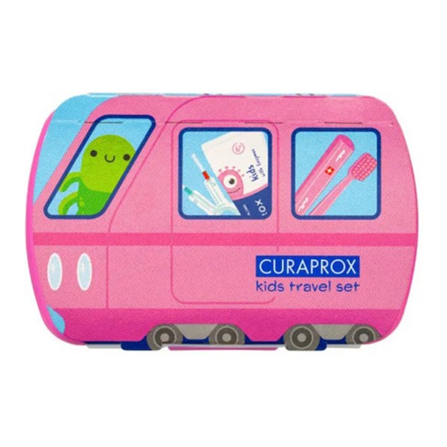 Curaprox Kids Travel Set για Παιδιά 6-12ετών με Παιδική Οδοντόβουρτ...