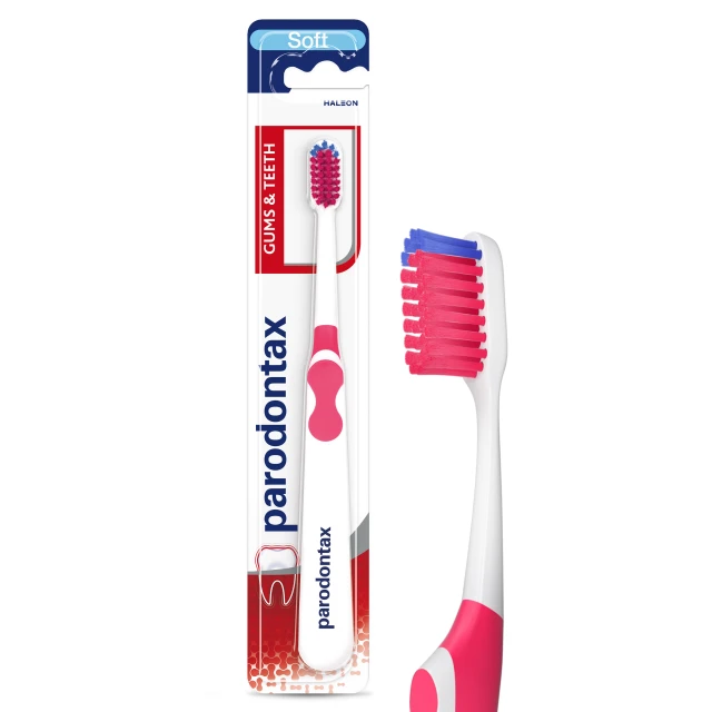 Parodontax Gums & Teeth, Toothbrush for Bleeding Gums Soft...