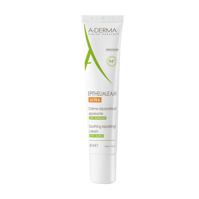 A-Derma Epitheliale A.H. Ultra Καταπραϋντική Eπανορθωτική Κρέμα Κατά των Σημαδιών, 40ml