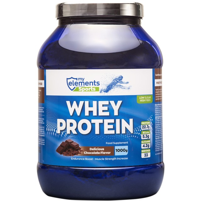 My Elements Whey Protein Chocolat Πρωτεΐνη Με Γεύση Σοκολάτα 1000gr