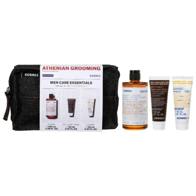Korres Promo Men Care Athenian Grooming Bergamot & Leather Perfume 10...