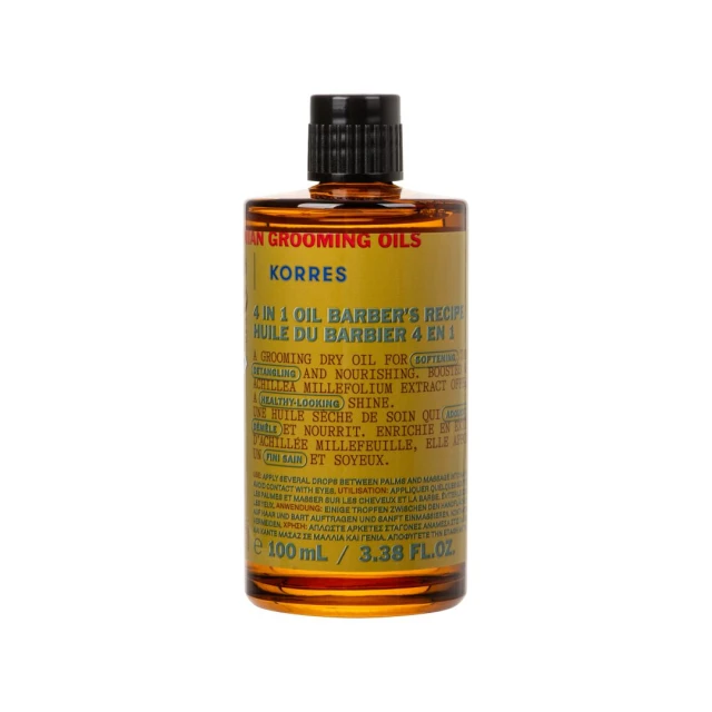 Korres Athenian Grooming 4 in 1 dry grooming oil, 100ml