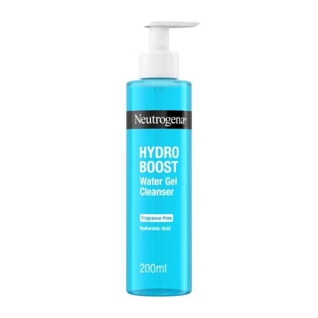 Neutrogena Hydro Boost Water Gel Cleanser Ενυδατικό Καθαριστικό Προσώπου, 200ml