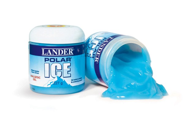 Lander Polar Ice Gel Μπλε Ζελέ Για Τους Πόνους, 227 gr