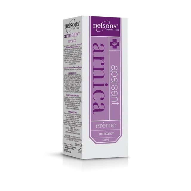 Power Health Nelsons Soothing Arnicare Cream Κρέμα Άρνικας για Ανακούφιση & Αναζωογόνηση, 50ml