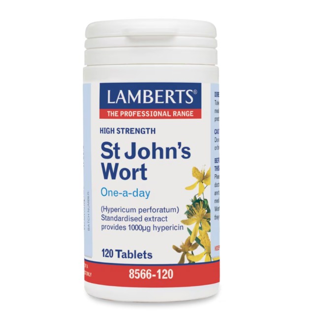 Lamberts St Johns Wort 1332mg Φυτικό Eκχύλισμα Βαλσαμόχορτου για τη...