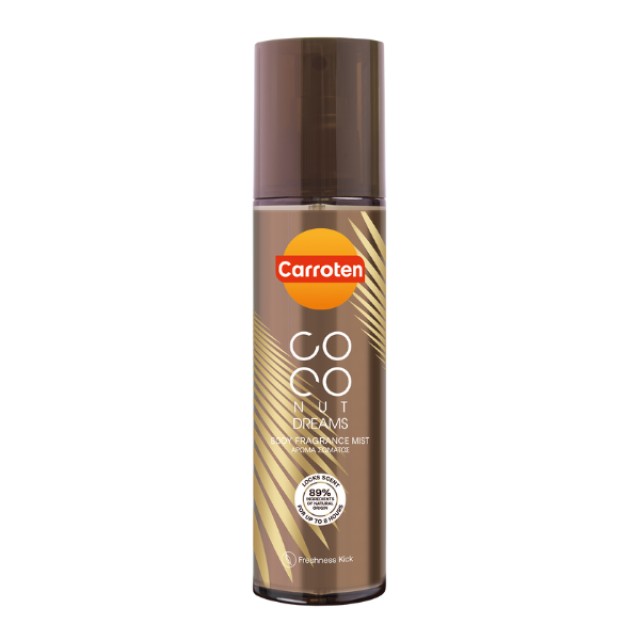 Carroten Body Mist Coconut Dreams Body Mist με Άρωμα Καρύδας, 200ml