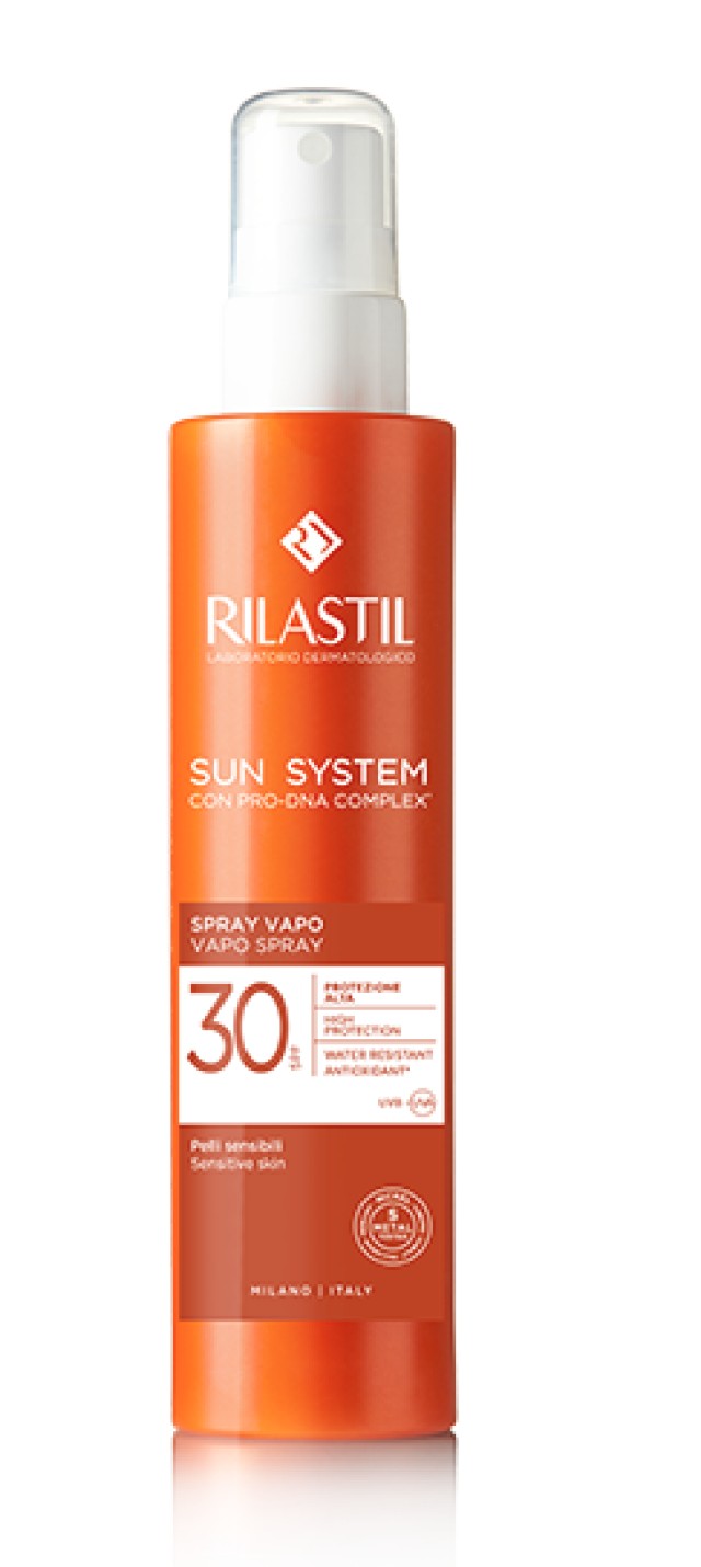 Rilastil Sun System Vapo Spray Αντηλιακό Σπρέι Σώματος με SPF30, 200ml