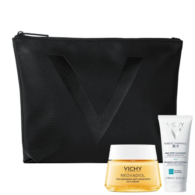 Vichy Promo Neovadiol Post Menopause Replenishing Anti-Sagginess Day Cream 50ml + Δώρο Purete Thermale 3 in 1 Cleanser 100ml + Νεσεσέρ