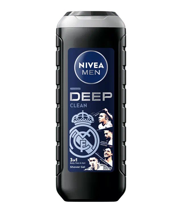 Nivea Men Limited Edition Deep Clean Shower Gel 3in1 Ανδρικό Αφρόλο...