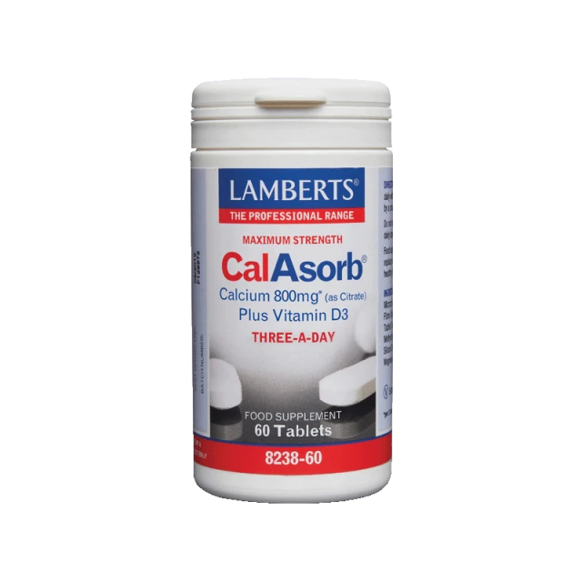 Lamberts Calasorb Calcium Calcium 800mg, 60 Tablets