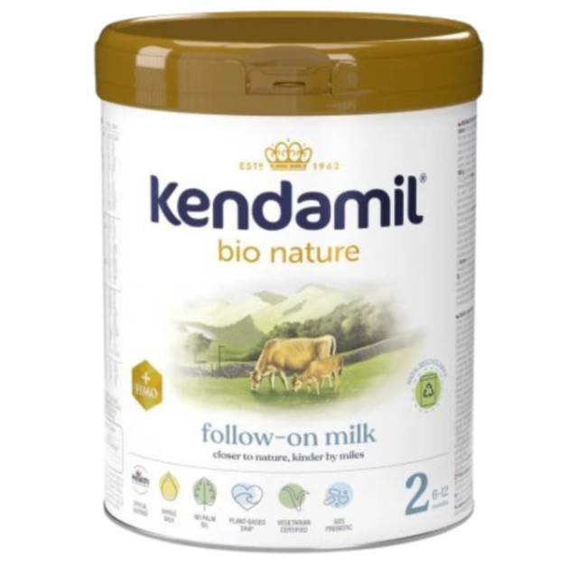 Kendamil Bio Nature Follow-On Milk 2 Βιολογικό Βρεφικό Γάλα 2ης Βρε...