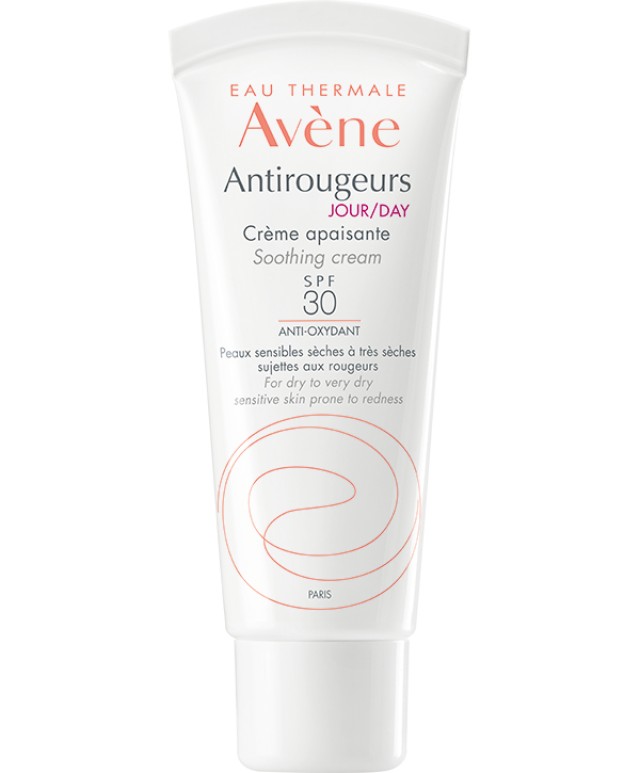 Avene Antirougeurs SPF30 Καταπραϋντικη Κρέμα Ημέρας Κατά Των Κοκκινίλων, 40ml