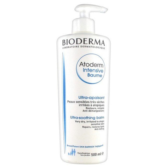 Bioderma Atoderm Intensive Baume Καταπραϋντική & Μαλακτική Φροντίδα 500ml
