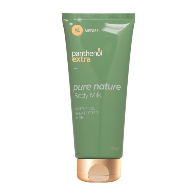Panthenol Extra Pure Nature Body Milk Ενυδατικό Γαλάκτωμα Σώματος, 200ml