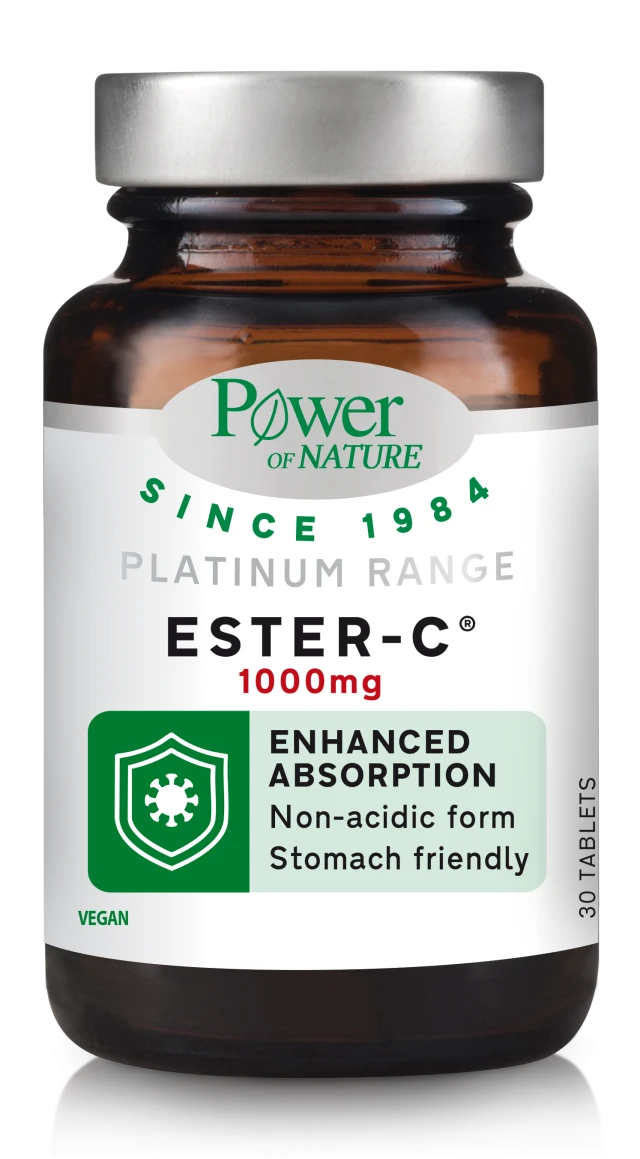 Power Health Platinum Ester-C 1000mg, 30 Tablets