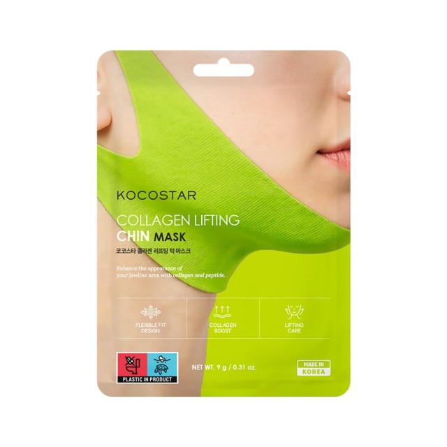 Kocostar Collagen Lifting Chin Mask Συσφικτική Μάσκα για το Πιγούνι...