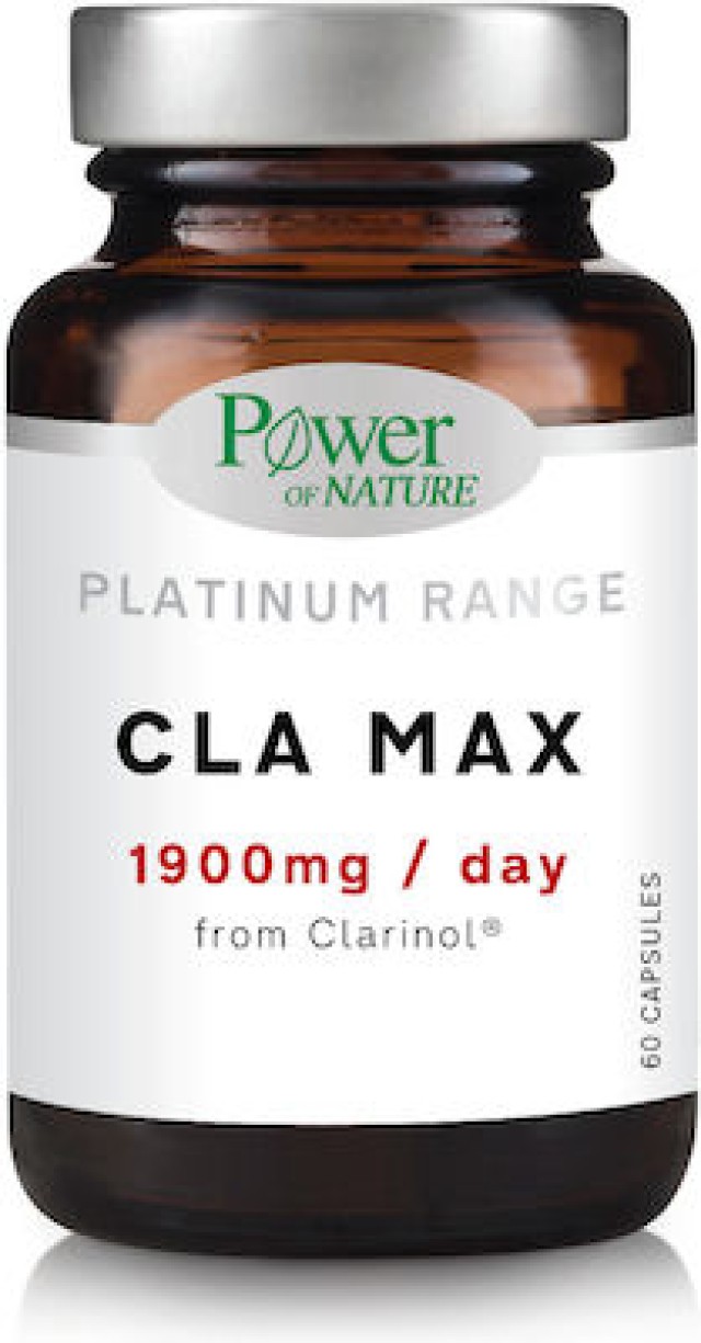 Power of Nature Platinum Range CLA Max 1900mg / Day, 60 Kάψουλες