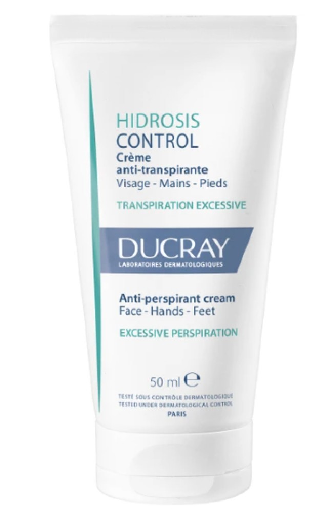 Ducray Hidrosis Control Anti-Perspirant Cream Αντιιδρωτική Κρέμα, 50ml