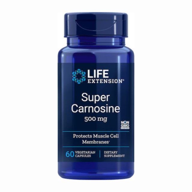 Life Extension Super Carnosine 500mg Συμπλήρωμα Διατροφής με L-Καρν...