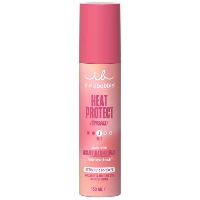 Invisibobble Hair Styling Heat Protect Blow Dry Spray Θερμοπροστατευτικό Σπρέι Μαλλιών, 150ml