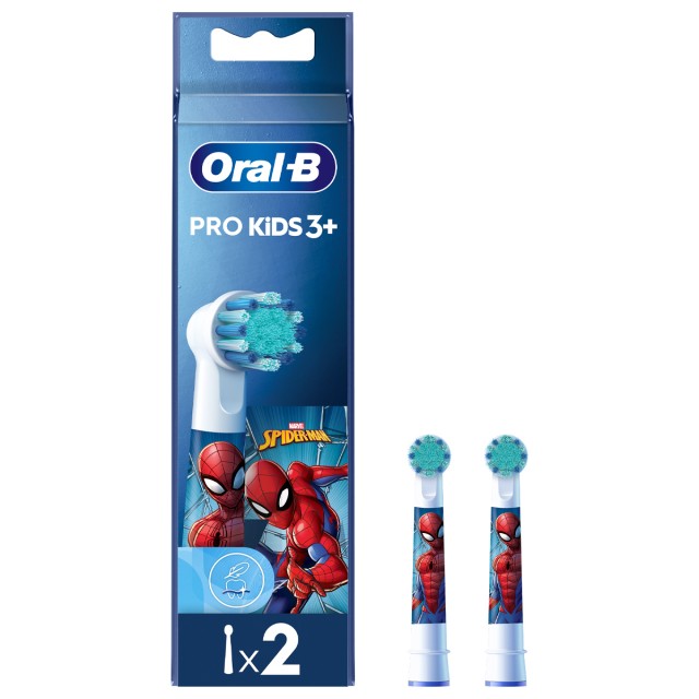 Oral-B Ανταλλακτικές Κεφαλές Παιδικής Ηλεκτρικής Οδοντόβουρτσας, 2τμχ