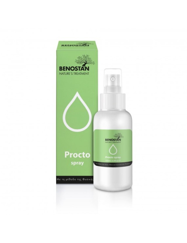 Benostan Procto Spray Καταπραϋντικό και Ενυδατικό Spray με Εκχυλίσμ...