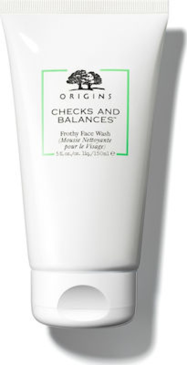 Origins Checks & Balances Frothy Face Wash Απαλό Αφρώδες Καθαριστικό Προσώπου, 150ml