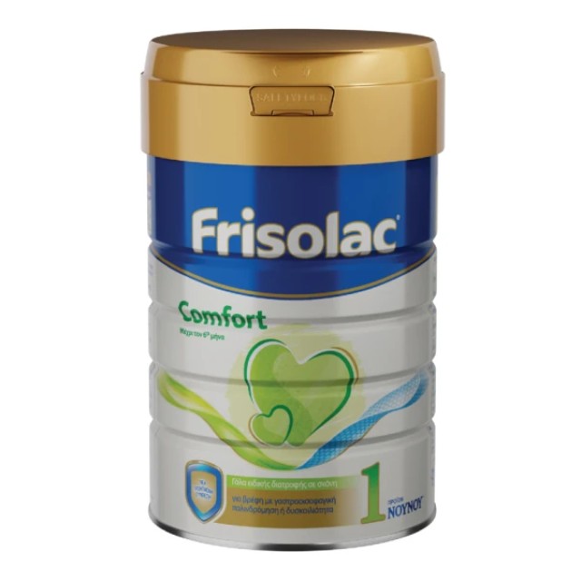Frisolac Comfort 1 0m+ Γάλα σε Σκόνη από τη Γέννηση, 400gr