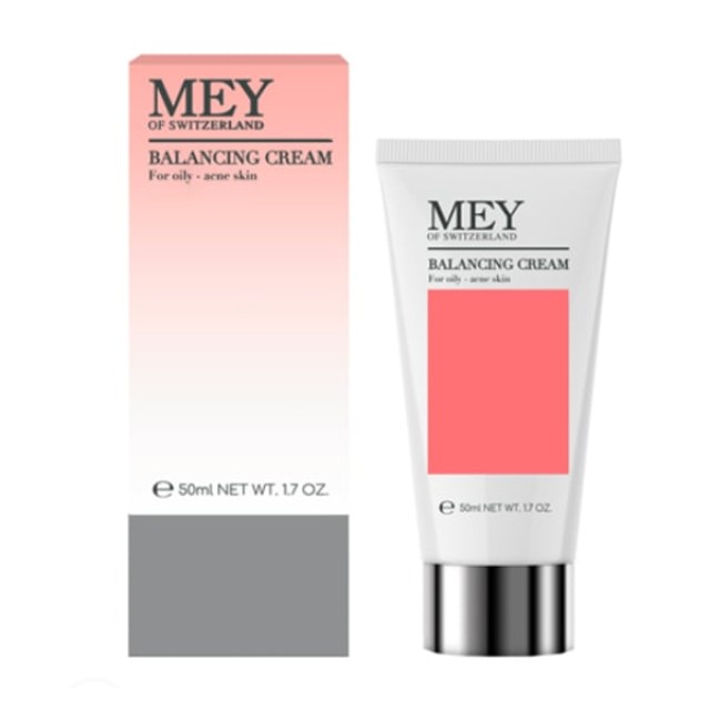Mey Balancing Cream Ενυδατική Κρέμα Προσώπου για Λιπαρή Ακνεϊκή Επι...