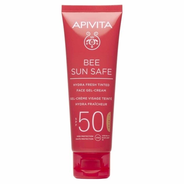Apivita Bee Sun Safe Hydra Fresh Tinted Face Cream Ενυδατική Αντηλι...