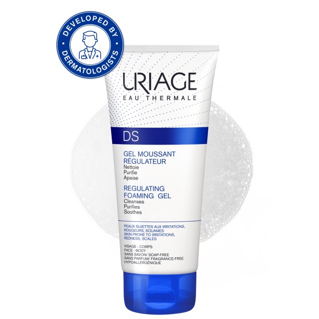 Uriage D.S. Gel Nettoyant Ρυθμιστικό Gel Καθαρισμού, 150ml