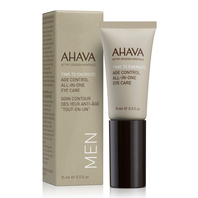 Ahava Men Time To Energize Αντιγηραντική Κρέμα Ματιών Για Άνδρες 15ml