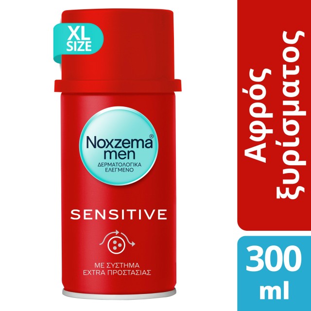 Noxzema Sensitive Αφρός Ξυρίσματος 300ml