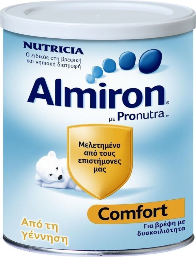 Almiron Comfort Γάλα 0m+ Για Την Αντιμετώπιση Της Δυσκοιλιότητας, 400gr